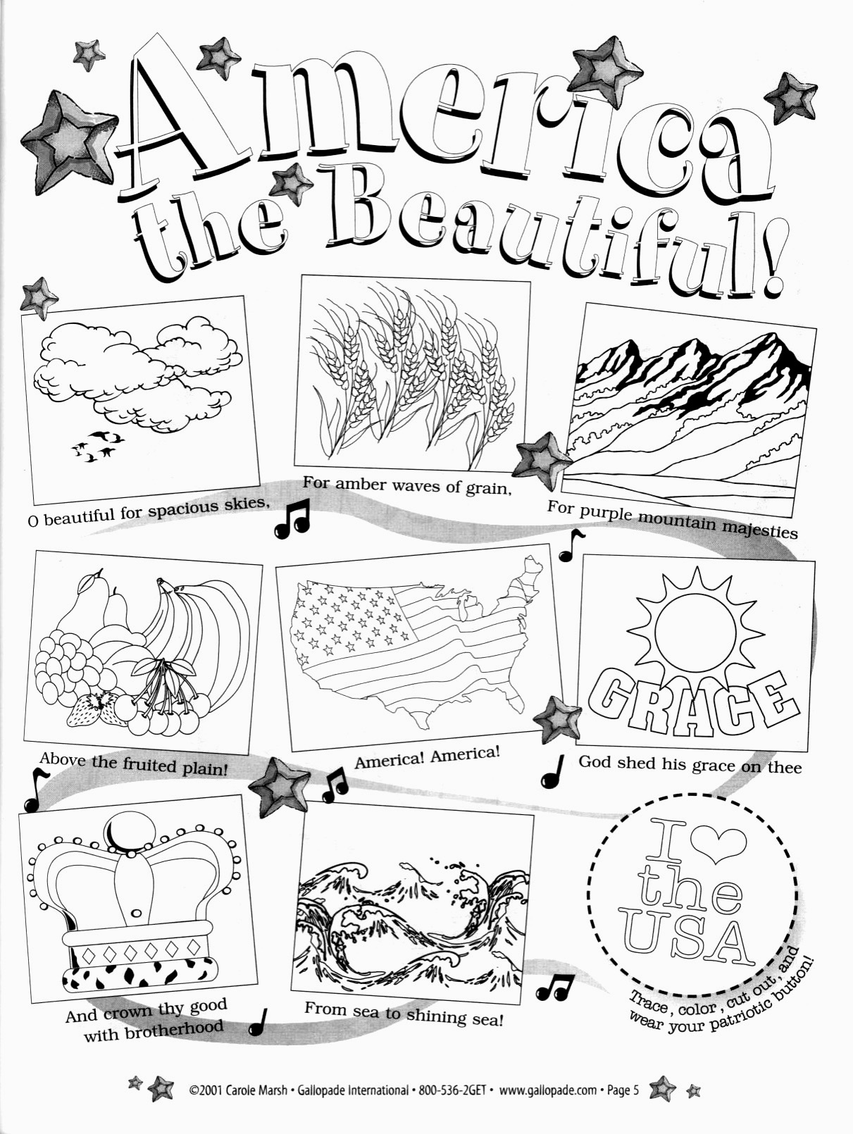 America_the_Beautiful_coloring_page_for_children