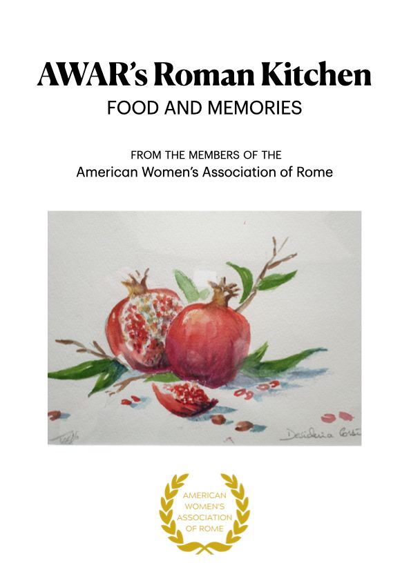 2021 Rome AWAR cover cookbook
