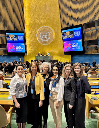 Blog 4 general UN pic with group Anna