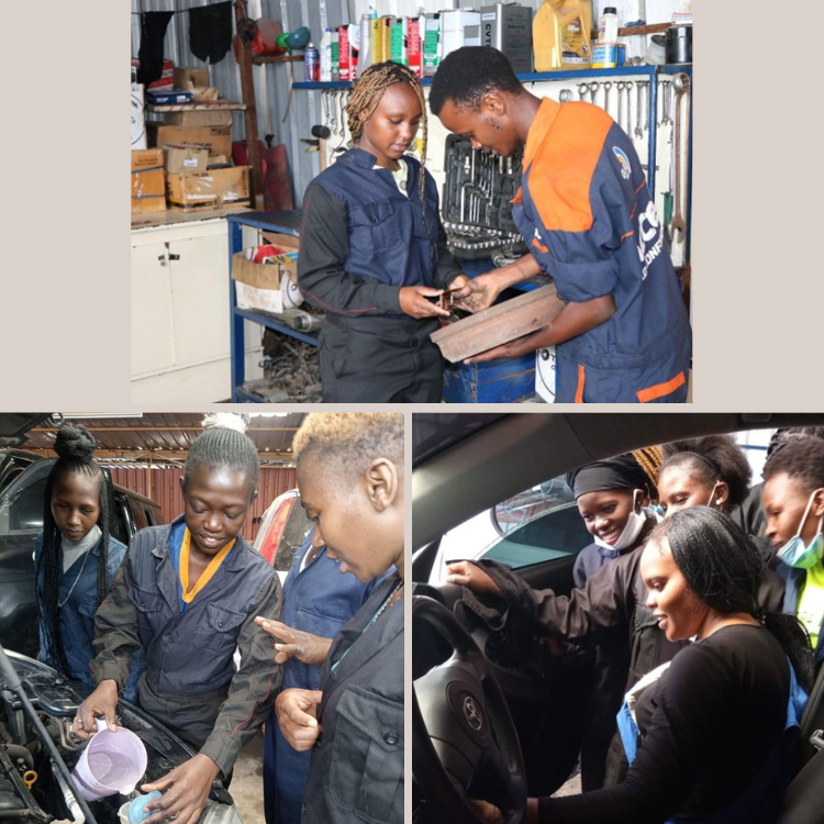 env auto mechanics collage 1