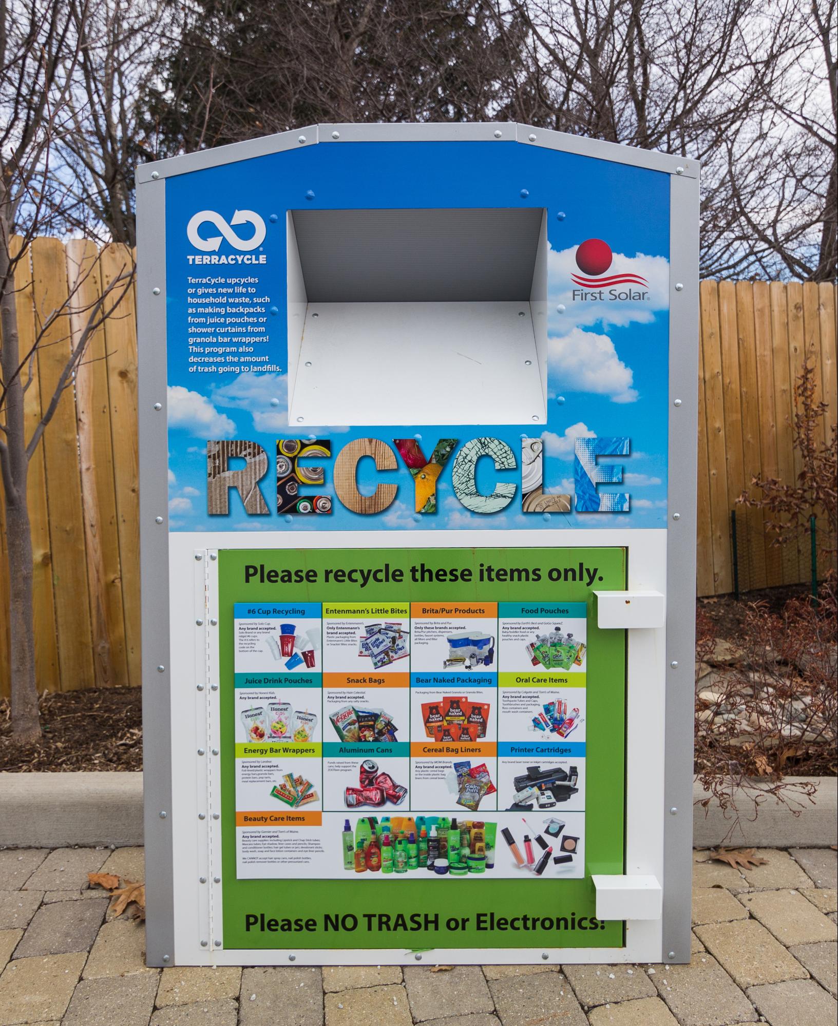Recycling with TerraCycle